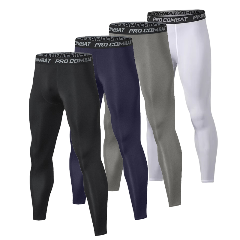 Quần nén nam mới Quần legging nam