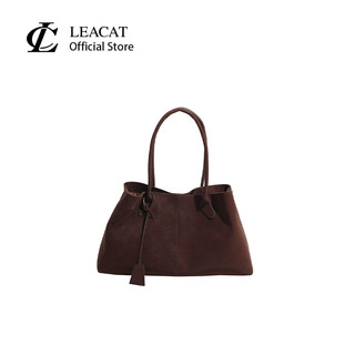  Leacat Cảm giác tiên tiến thời trang tote phong cách nách đi lại đơn giản và đa năng túi đeo vai siêu phổ biến 