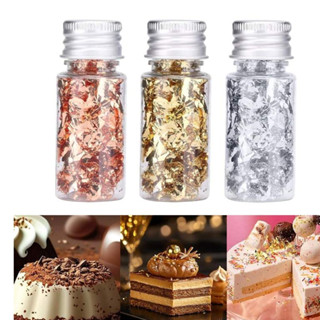  2g   bộ Trang Trí Bánh Lá Vàng Ăn Được - Giấy Lá Vàng Làm Bánh Kem Mousse & Món Tráng Miệng | Nghệ thuật làm móng Đồ thủ công DIY & Dụng cụ trang trí bánh 