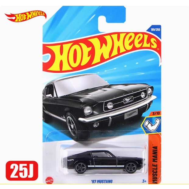 HOT Wheels Xe 2025 Hợp Kim Xe Mới189 Ford Mustang 189 Ford Mustang