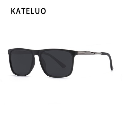 Kính râm KateLuo vuông cổ điển, chống tia cực tím, phù hợp khi lái xe - Mã Z5608