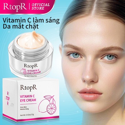 Kem Dưỡng Da Mắt RtopR Chứa Vitamin C Hyaluronic Acid Dưỡng Ẩm Làm Trắng Chống Nếp Nhăn Chống Bọng Mắt Loại Bỏ Quầng Thâm Làm Săn Chắc Da