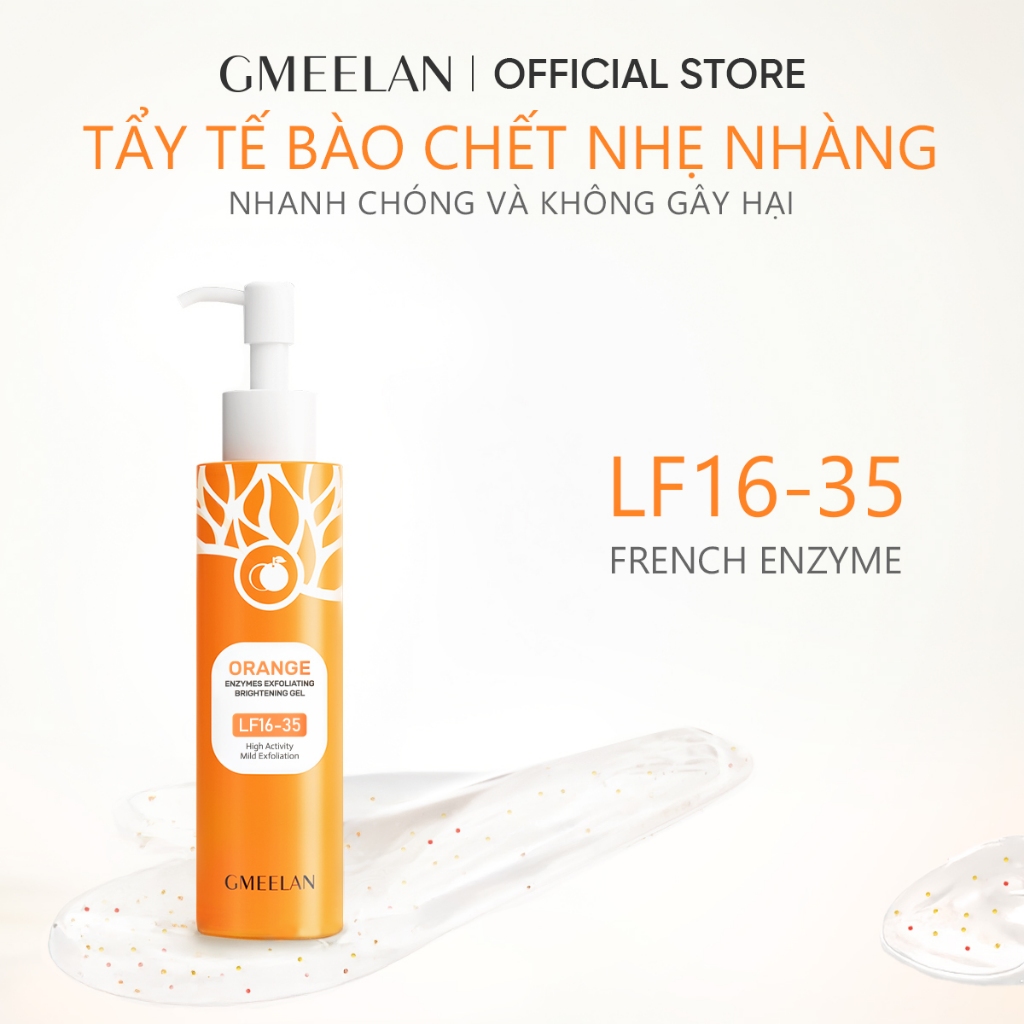 GMEELAN GEL TẨY TẾ BÀO CHẾT TÁC ĐỘNG CAM ENZYMES 160g