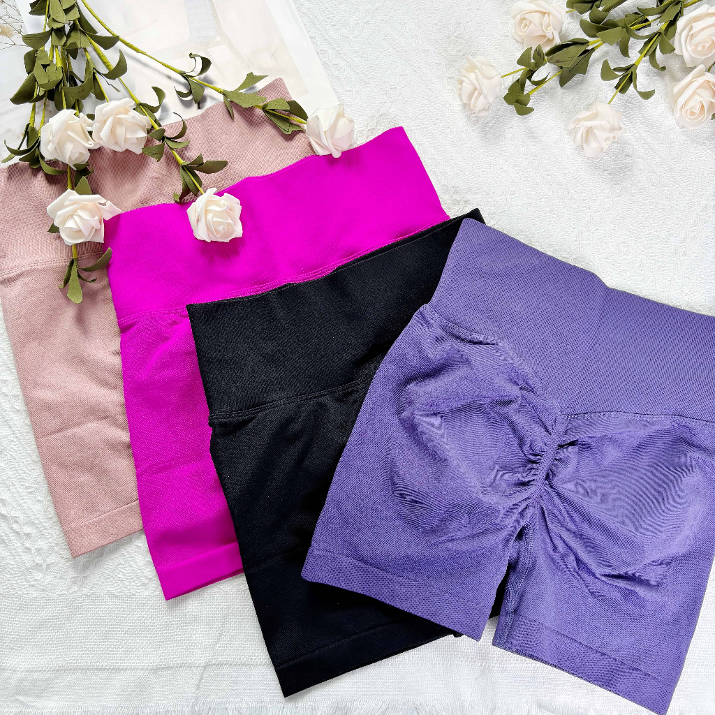 Quần tập thể dục nâng mông cao mới của Fumeng