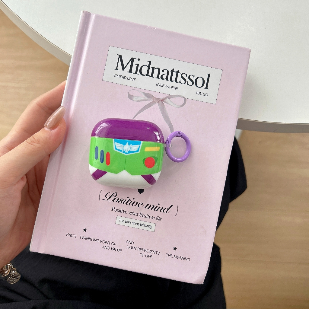 Ốp lưng Buzz Lightyear AirPods Pro3 Toy Story AirPods 4 / 4 (ANC) Vỏ tai nghe IMD hoạt hình chống số