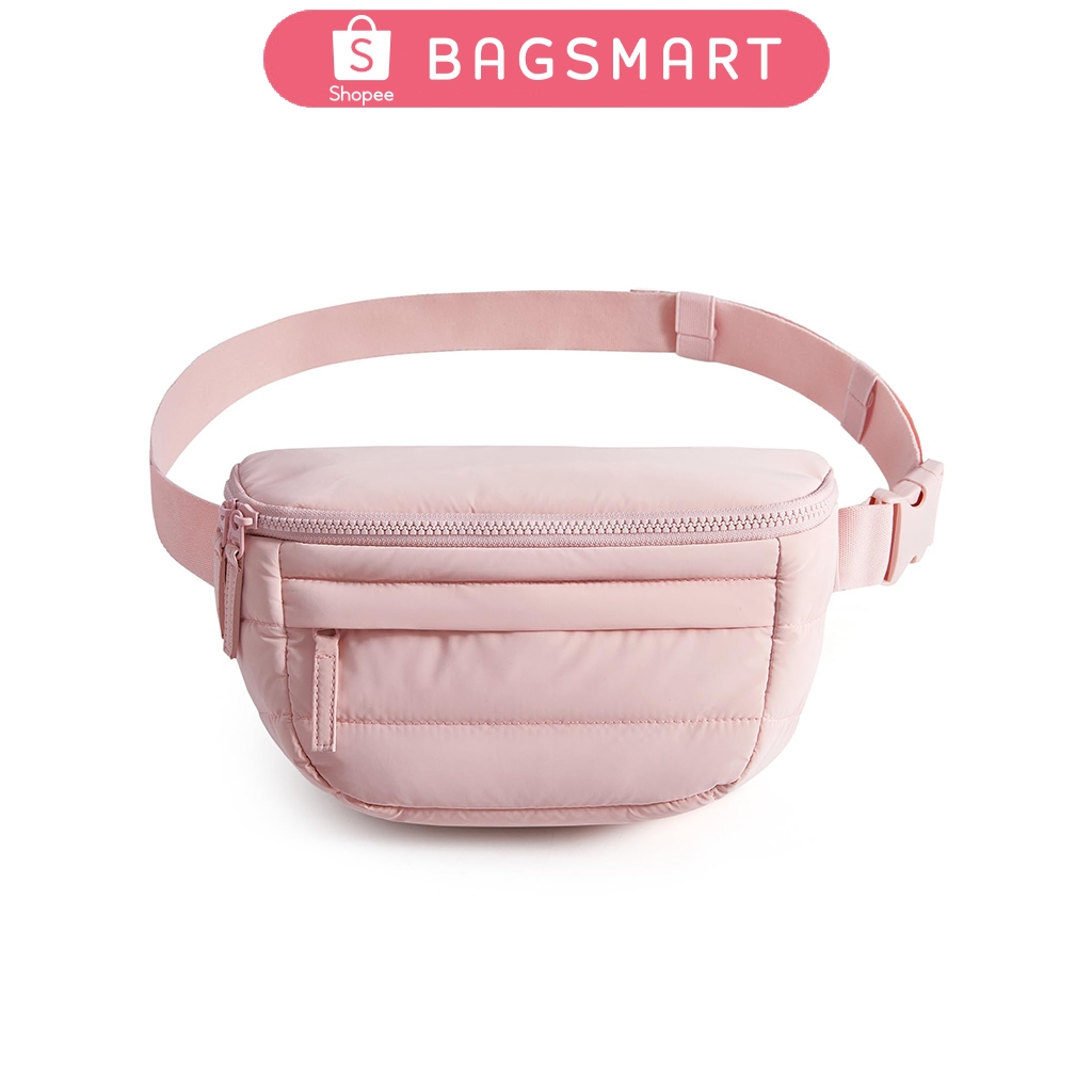 BAGSMART Túi Thắt Lưng Đa Năng Túi Thắt Lưng Túi Ngực Túi Đeo Ngang Nhẹ Túi Đeo Vai Thời Trang Unisex Fanny Gói Du Lịch Mua Sắm Tập Luyện