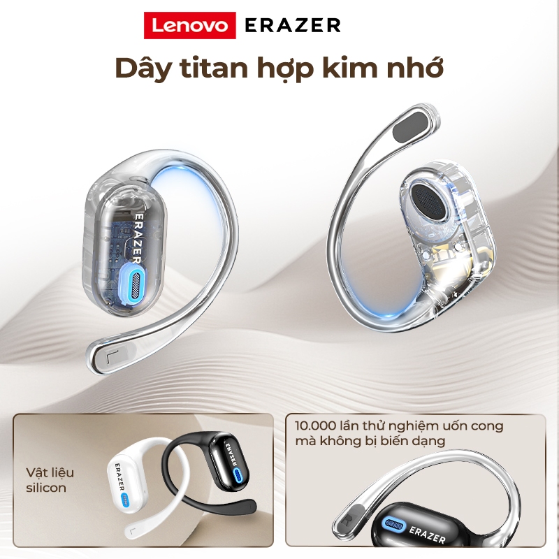 Lenovo ERAZER XP18 3000mAh Power Bank Tai nghe Bluetooth V6.0 Al tai nghe dịch thuật LED Màn hình kỹ thuật số Tai nghe không dây Cuộc gọi 3X HD Tai nghe thể thao | BigBuy360 - bigbuy360.vn