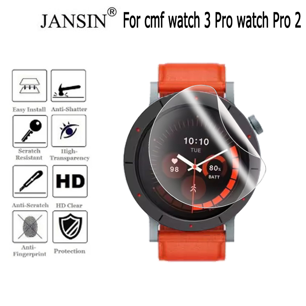 Jansin Miếng Dán Bảo Vệ Màn Hình Cho cmf watch 3 Pro watch pro 2