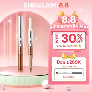 Bút tạo khối SHEGLAM 2 In 1 Fine Line và làm nổi bật