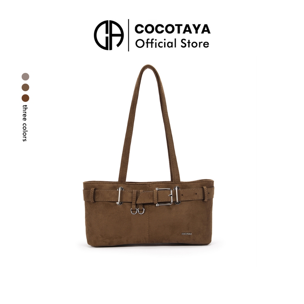   COCOTAYA  Phong Cách Mới Phiên Bản Hàn Quốc Túi Nách Cao Cấp Thiết Kế Niche Thắt Lưng Trang Trí Đi Lại Túi Đeo Vai Phù Hợp Với 