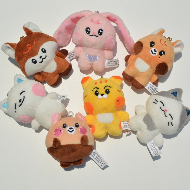 Kpop Idol NCT Dream Plush Doll Keyring  Dreamiez Stuffed Toys Jaemin Jeno Jisung Charm Pendant qQVq