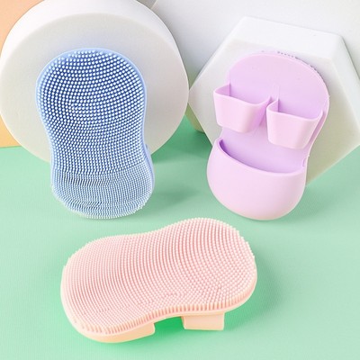 Bàn chải làm sạch da mặt silicon Mini LAIKOU - Tẩy tế bào chết & làm sạch lỗ chân lông, nhỏ gọn & tiện lợi