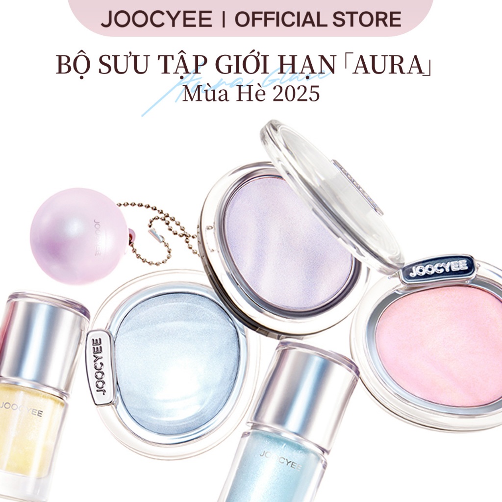 Má hồng AURA Hot Trend /bắt sáng/son bóng JOOCYEE Aura Blusher tự nhiên ửng hồng /Highlight bắt sáng ánh ngọc trai /Luminiuos Gloss dưỡng ẩm căng bóng bền màu | BigBuy360 - bigbuy360.vn