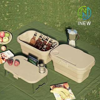 Cắm trại ngoài trời Công suất lớn Picnic Giỏ,Giỏ lưu trữ đa chức năng,Hộp lưu trữ có thể gập lại