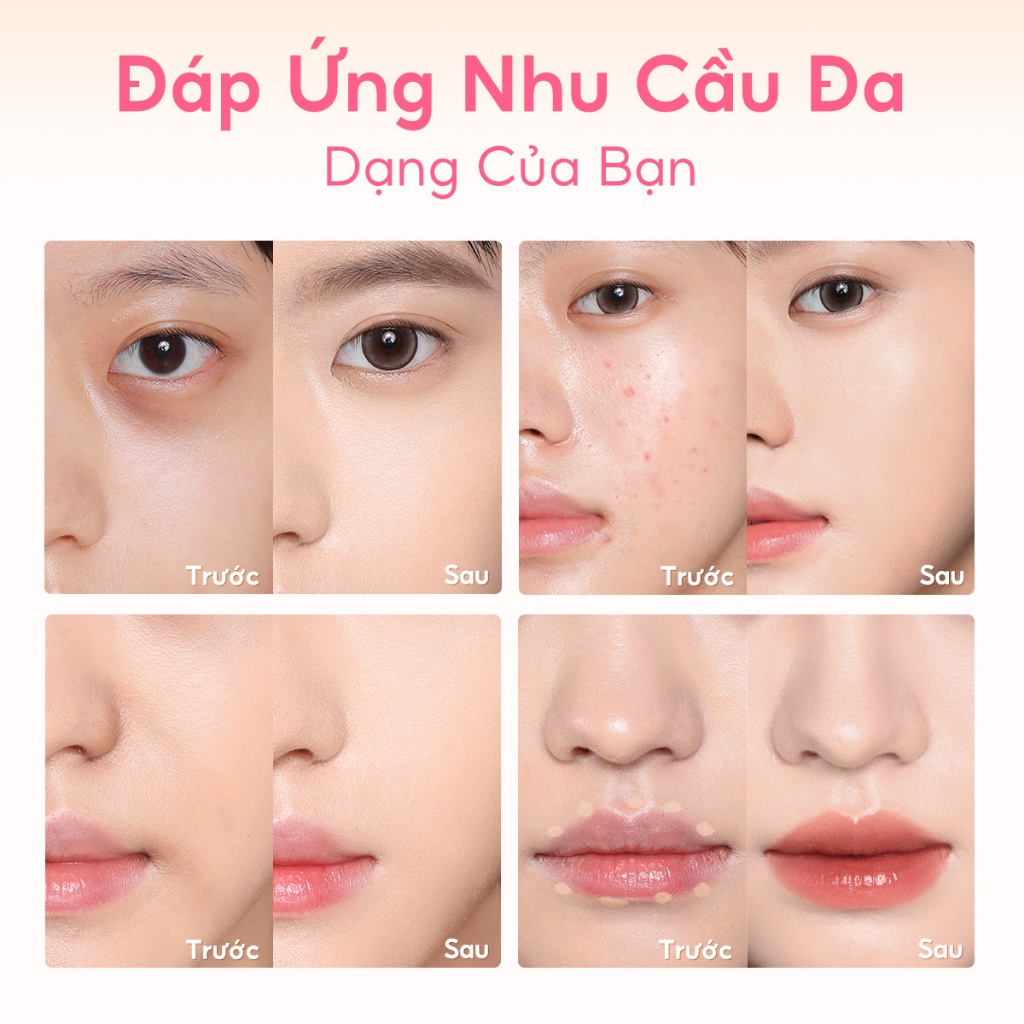 Kem Che Khuyết Điểm Pinkflash Lâu Trôi Kháng Nước Không Bị Vón Cục Độ Che Phủ Hoàn Hảo 30g | BigBuy360 - bigbuy360.vn