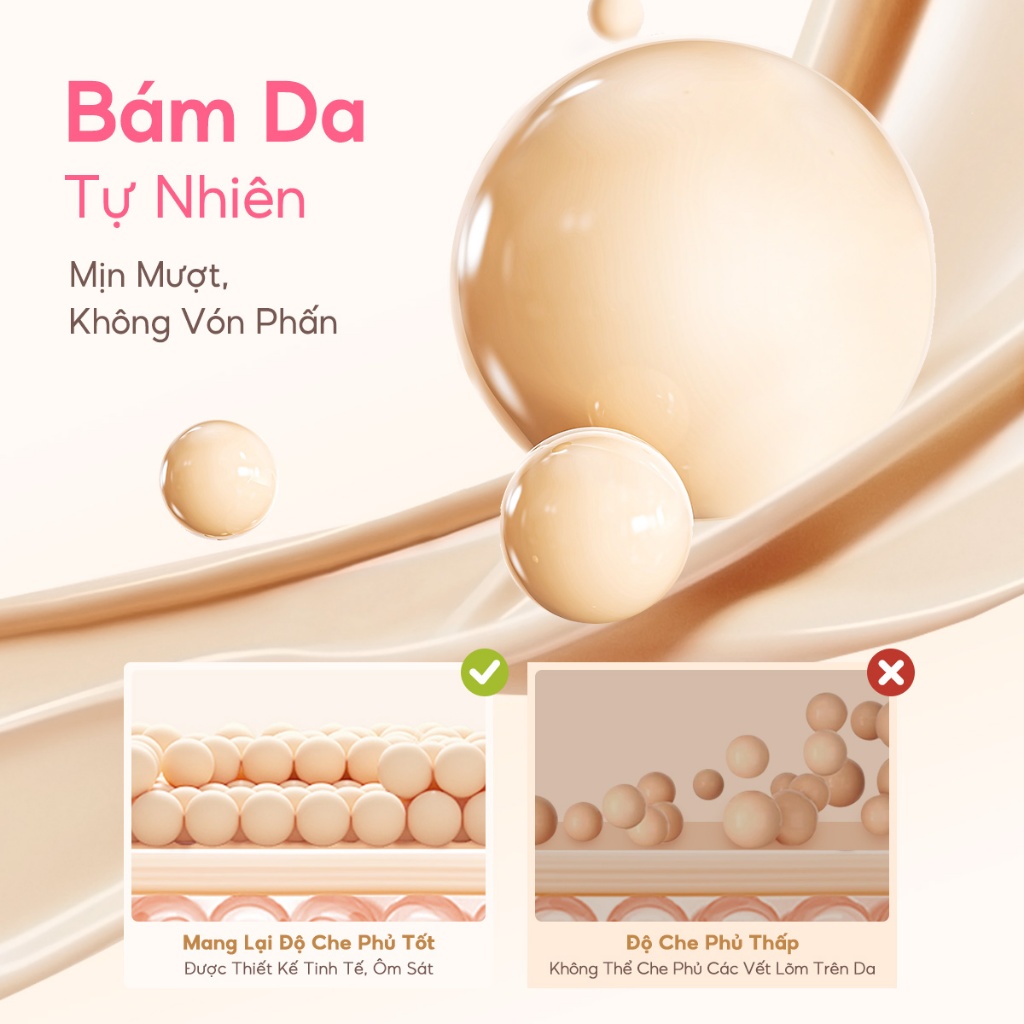 Kem Che Khuyết Điểm Pinkflash Lâu Trôi Kháng Nước Không Bị Vón Cục Độ Che Phủ Hoàn Hảo 30g | BigBuy360 - bigbuy360.vn