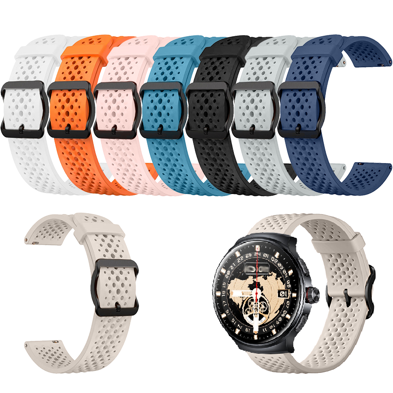 Dành cho dây đeo đồng hồ thoáng khí Aolon Prime 3 Dây đeo thay thế mềm bằng silicon