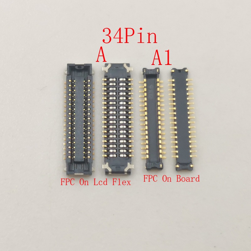 2-10 Chiếc Màn Hình Lcd FPC Kết Nối Cắm Cho Samsung A T280 T285 T350 SM-T351 T355 J3 2017 J330 J330F