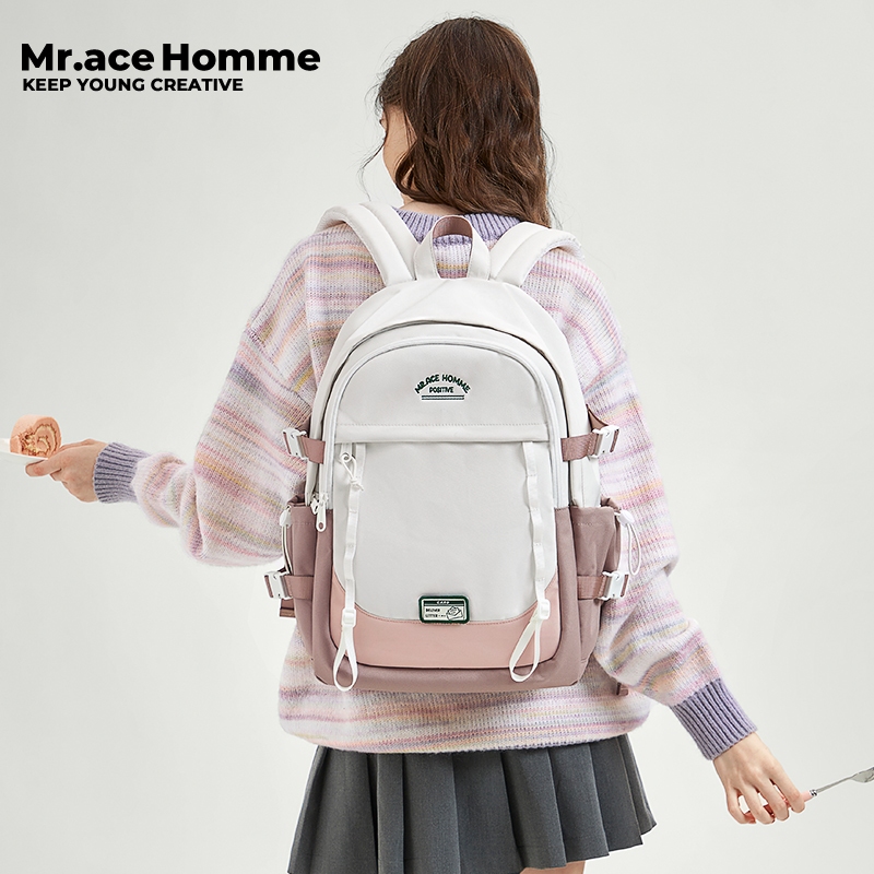 Mr.ace Homme – Balo chống nước dung tích lớn, đi học, đi làm, du lịch, nam nữ đều dùng được 2693