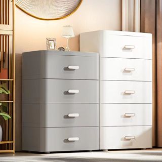  COD tủ nhựa đựng đồ4-7Tầng tủ decor phòng ngủ 45 55cm tủ nhựa đựng quần áo có bánh xe tủ nhựa duy tân tủ quần áo mini 