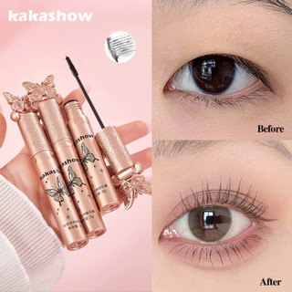  Kem Mascara KAKASHOW Black 3g - Chống Thấm Nước Chống lem Lâu Dài 3D Uốn Kéo Dài Lông Mi Dày Trang Điểm C527 