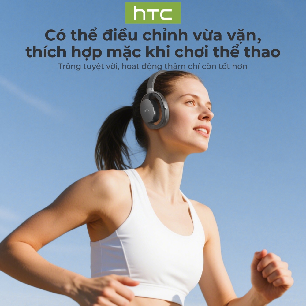 HTC HP07 Stereo Surround Bass Tai nghe Bluetooth Tích hợp Mic Tai nghe không dây chất lượng cao nguyên bản Tai nghe khử tiếng ồn Bluetoot 6.0 Tai nghe chơi game qua tai | BigBuy360 - bigbuy360.vn