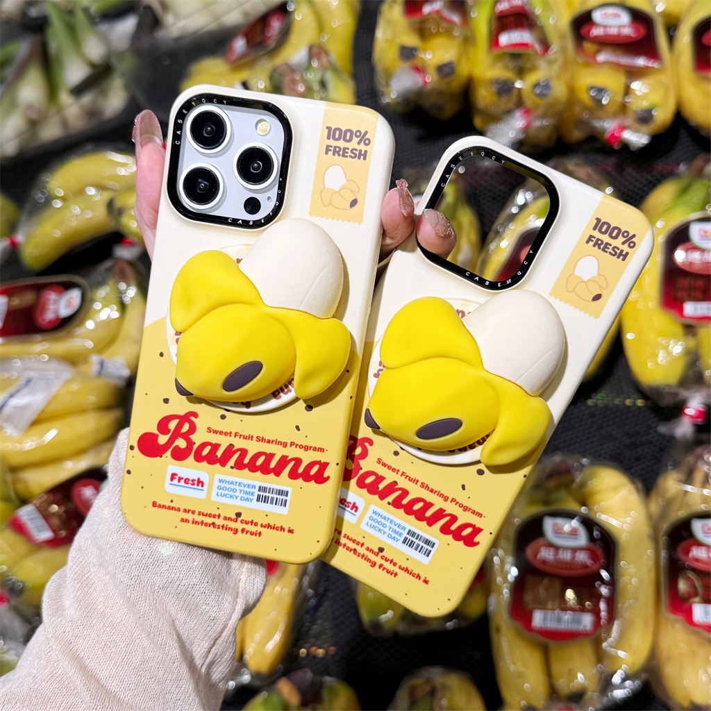 Dành cho iphone Case 16 Pro Max 15 Pro Max 14 Pro Max Vỏ điện thoại chuối bóc vỏ