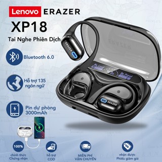 Lenovo ERAZER XP18  Tai Nghe Phiên Dịch AI OWS  Bluetooth 6.0 Màn LED Pin dung lượng lớn 3000mAh  sạc dự phòng Cảm Tai nghe Bluetooth không dây