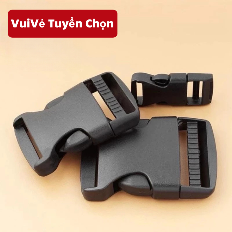 Combo 10 Khoá cài, khoá mũ bảo hiểm, balo, cặp sách 2cm  2,5cm 3,2cm 3,8cm  Nâng cấp mới  Mạnh mẽ và bền không dễ bị hư hỏng