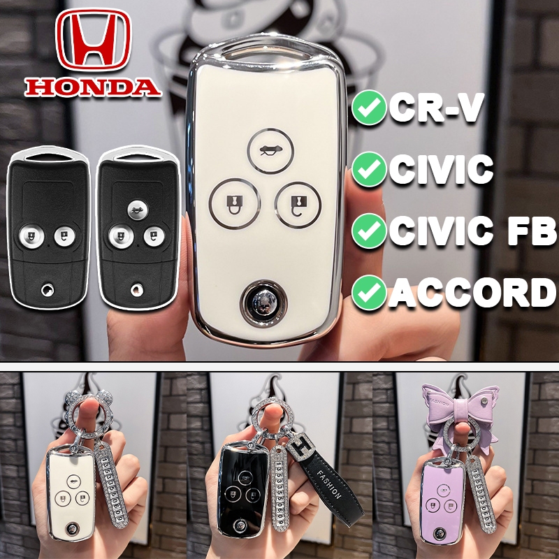 Honda CR-V / Civic / Civic FB / Accord Key Cover Vỏ chìa khóa Civic CR-V Vỏ chìa khóa từ xa Hộp đựng
