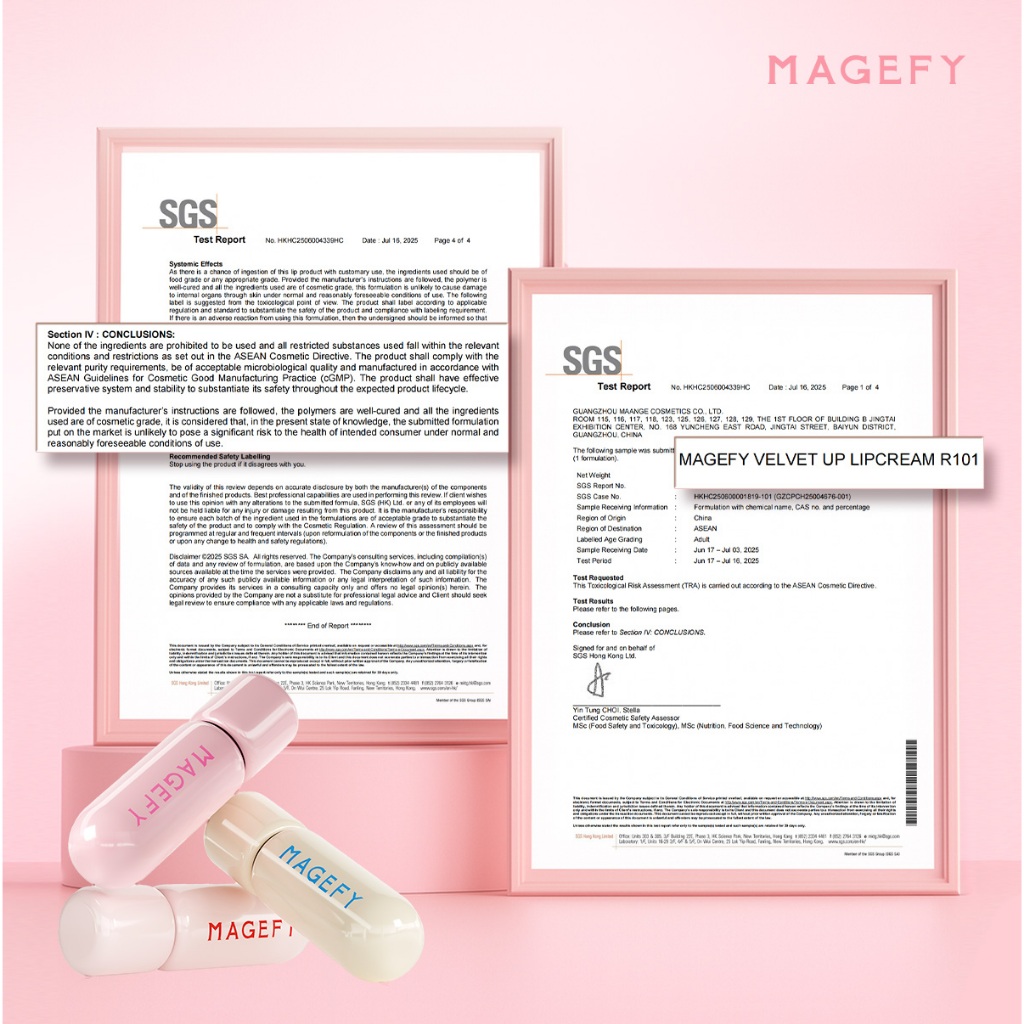 MAGEFY Son kem lì Cho Viền Môi Mờ Ảo, Nhung Mờ Bùn 10 Màu Nhẹ Mịn MF-L04 | BigBuy360 - bigbuy360.vn