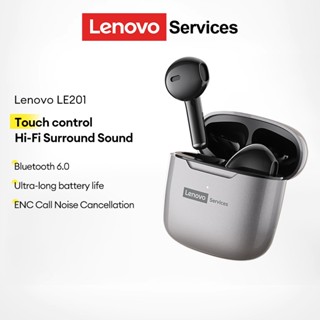 Tai nghe Lenovo LE201 Bluetooth 6.0 Tai nghe Bluetooth Chất lượng âm thanh Cảm ứng thông minh chất lượng âm thanh HIFI