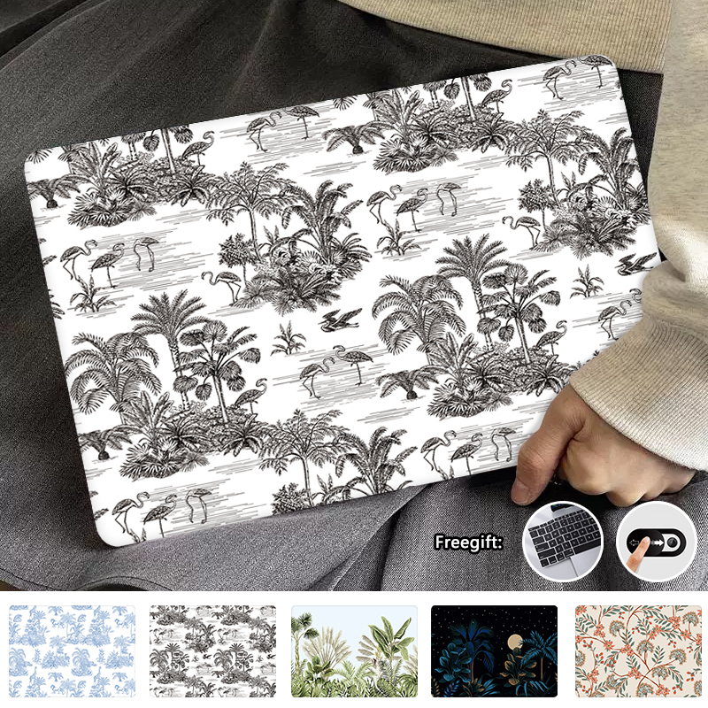 Ốp In Hình Minh Họa Retro Cho 2025 Macbook Air M4 13inch A3240 Pro M4 14inch A3112 A3401 A3185 Air13