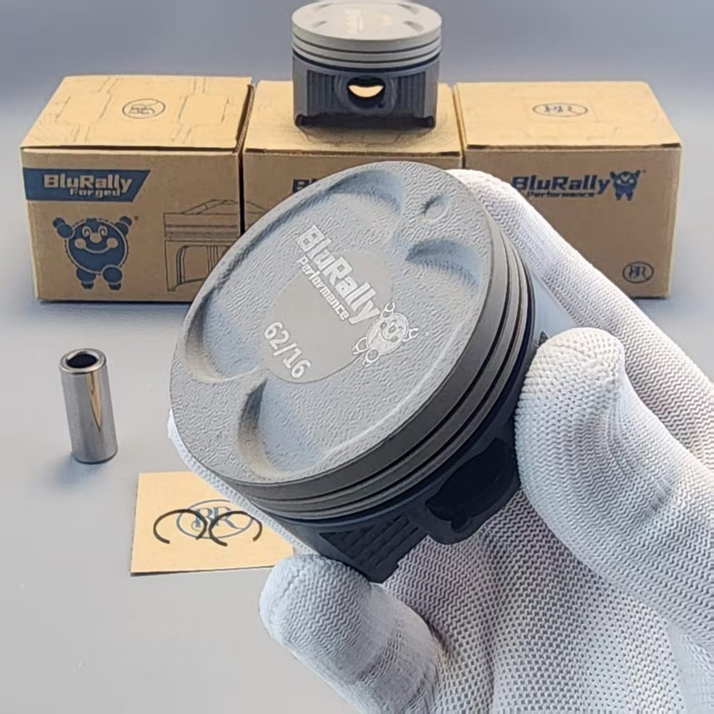 Bộ pít-tông xe máy BluRally cho Suzuki Staria FU150 / Raider150 (25G) 62mm / 63mm / 64mm để sửa đổi 