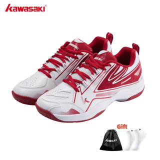  Kawasaki 2025 Giày Cầu Lông Mới Giày Pickleball K2B50-C32021 Nữ Và Nam Huấn Luyện Chuyên Nghiệp Chống Trơn Trượt Bền Chống Sốc Giày Thể Thao Retro 