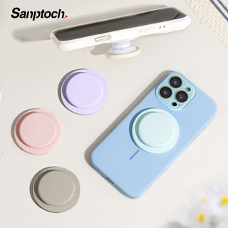  Điện Thoại Sanptoch PopGrip Giá Đỡ Cho iPhone 16   15   14   13   12 Vòng Hút Điện Thoại KickStand Thân Thiện Với Da Silicon Giá Đỡ Điện Thoại Tích Hợp Gấp Túi Khí Có Thể Thu Vào 