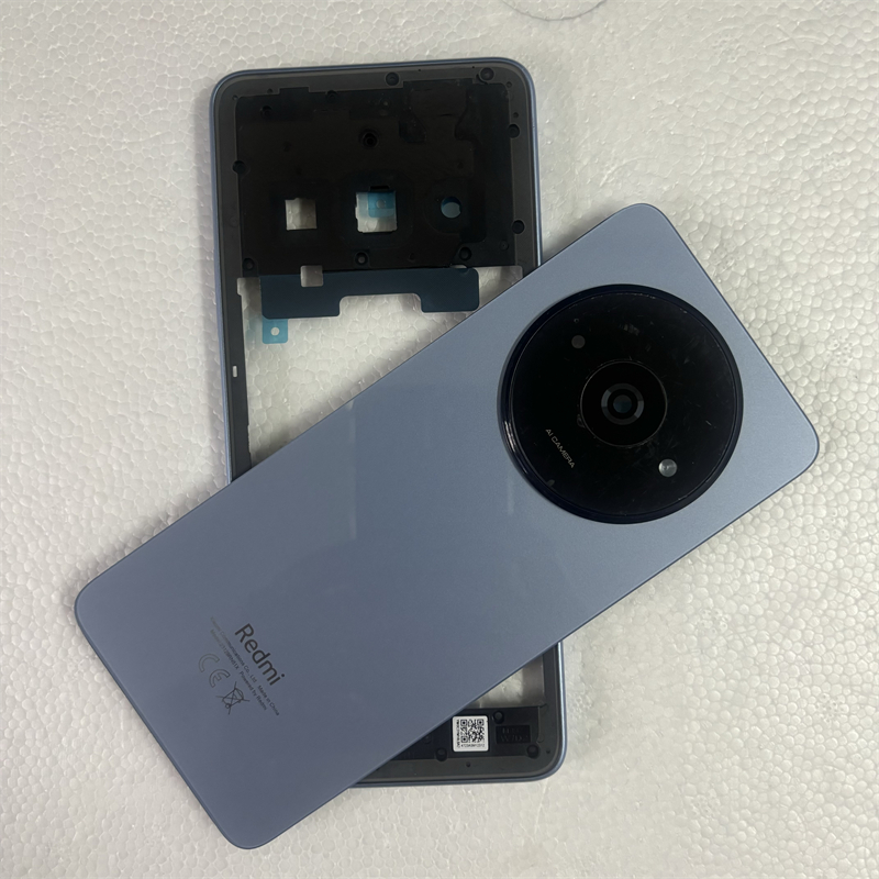 A + Full Housing Cho Xiaomi Redmi A3 23129RN51X Nhà Ở Khung Giữa + Ốp điện thoại Pin Cửa Sau Có Ống 