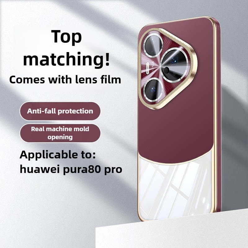 Dành Cho Huawei Pura 70 80 Ultra 70 80 Pro Siêu Mỏng Mạ Điện PC Ống Kính laser Phim Dành Cho Huawei 