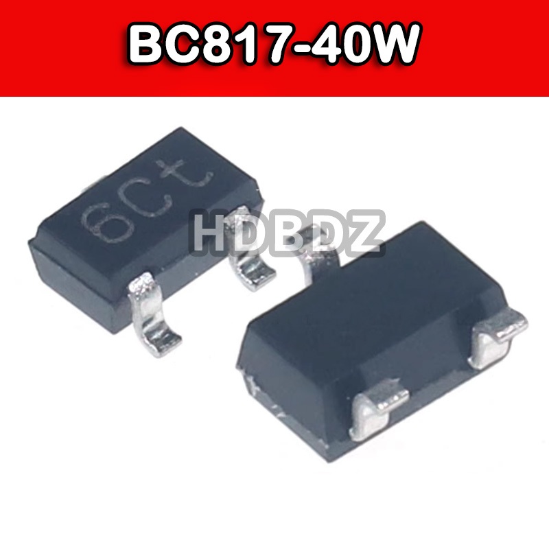 50 ~ 100 CÁI BC817-40W 115 SOT-323 6Ct 45V 500mA NPN Triode IC SMD