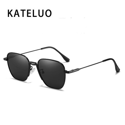 Kính râm kim loại phân cực KATLUO PZ8089 - Phù hợp chụp ảnh đường phố và lái xe