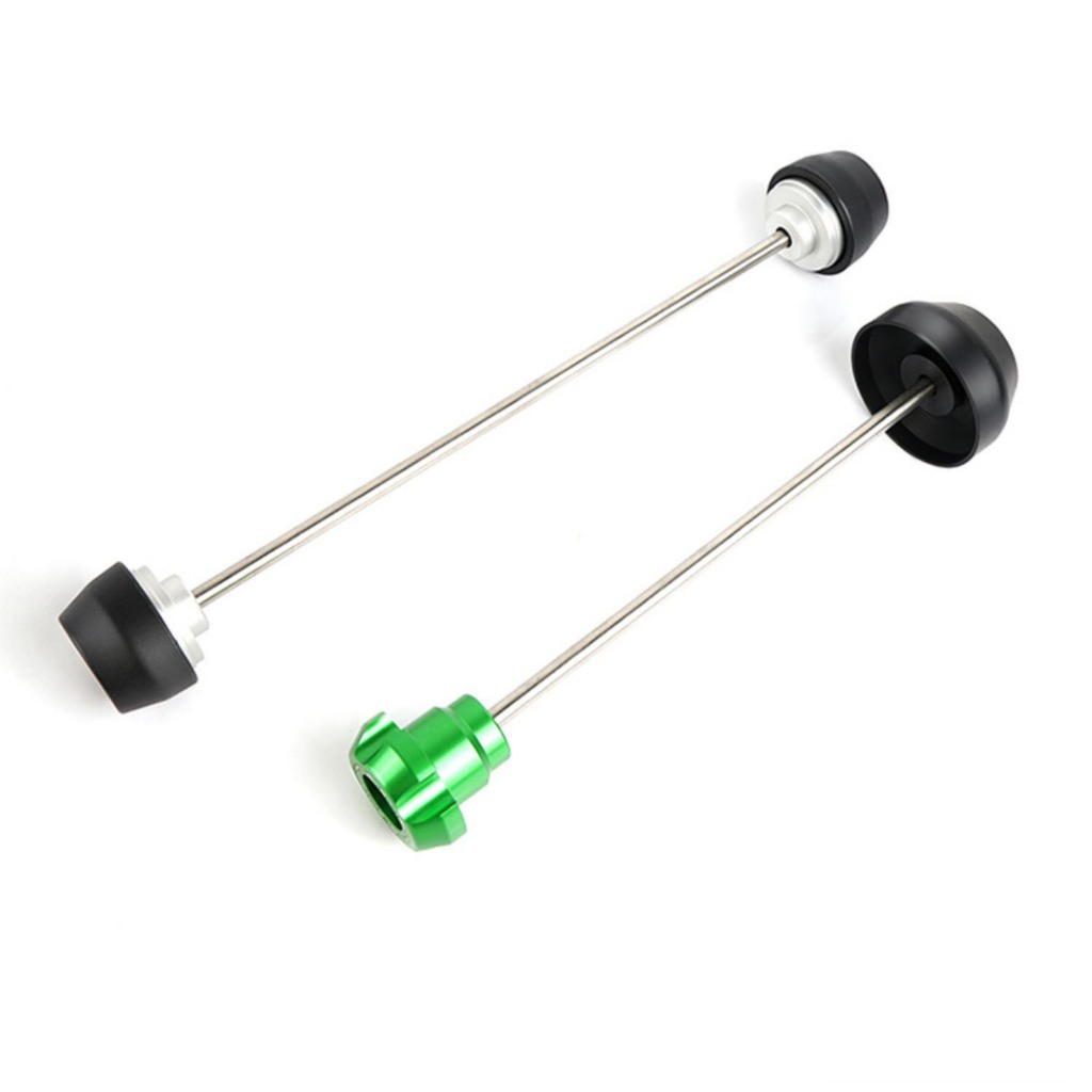 Xe Máy Phía Trước Trục Sau Thanh Trượt Bánh Xe Bảo Vệ Kawasaki H2R H2