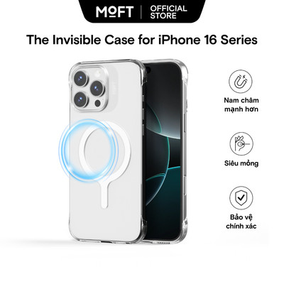 MOFT Ốp Chụp Cho iPhone 16 Tương Thích Với Nam Châm Tăng Cường