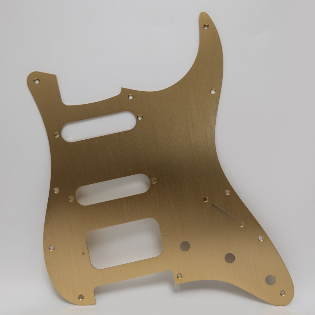 Fender Strat Guitar Pickguard Nhôm Anodized SSH Mexico Guitar Phần