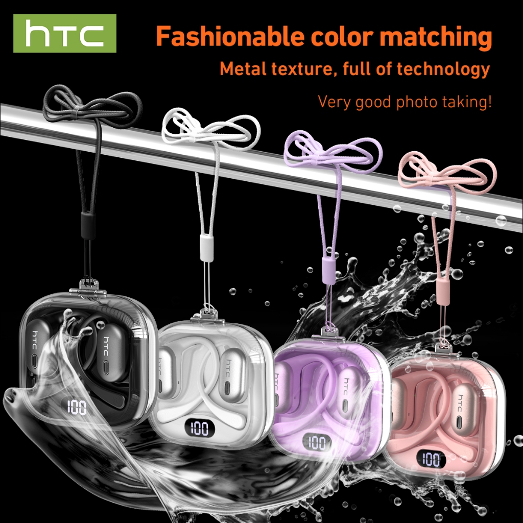 HTC NE08 Tai Nghe Phiên Dịch AI Bluetooth 6.0 Tai nghe chơi game Tai nghe không dây dạng móc tai Tai nghe OWS Phiên dịch thời gian thực trong 134 ngôn ngữ Dịch tiếng subtitle video ngắn HiFi Sound 10mm Màn hình mức pin | BigBuy360 - bigbuy360.vn