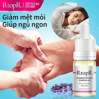 Tinh Dầu Mát Xa RtopR Giảm Đau Chống Lão Hóa Chiết Xuất Hoa Oải Hương Chất Lượng Cao 10ml