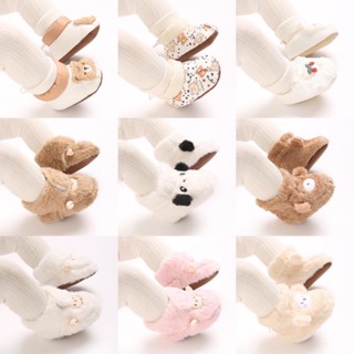  Mùa Đông Mới Mao Mao Giày Đế Mềm Ấm Giày Bốt Cho Bé Mềm Mại Và Ấm Bảo Vệ Chân 0-1 Tuổi Nam Nữ Kho Báu Sơ Sinh 