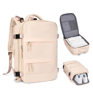  COD 35L Balo du lịch nữ chống thấm nước ba lô đựng laptop 15.6 inch balo to quần áo Có ngăn đựng giày 