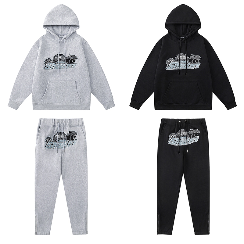 Áo chui đầu lông cừu Trapstar style hoodie nam, phù hợp dạo phố