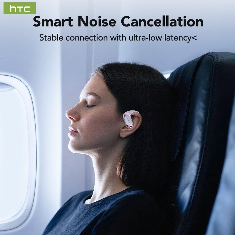 Tai nghe phiên dịch HTC NE28 AI Tai nghe không dây Dịch phụ đề thời gian thực V6.0 OWS Tai nghe không dây Thiết kế móc tai Tuổi thọ pin dài Nút tai IPX5 | BigBuy360 - bigbuy360.vn