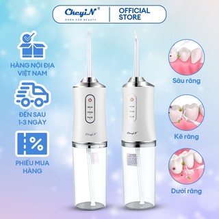  CkeyiN Máy tăm nước 3 chế độ có thể sạc lại tiện lợi chuyên dụng chăm sóc răng miệng KQ136 DG003 
